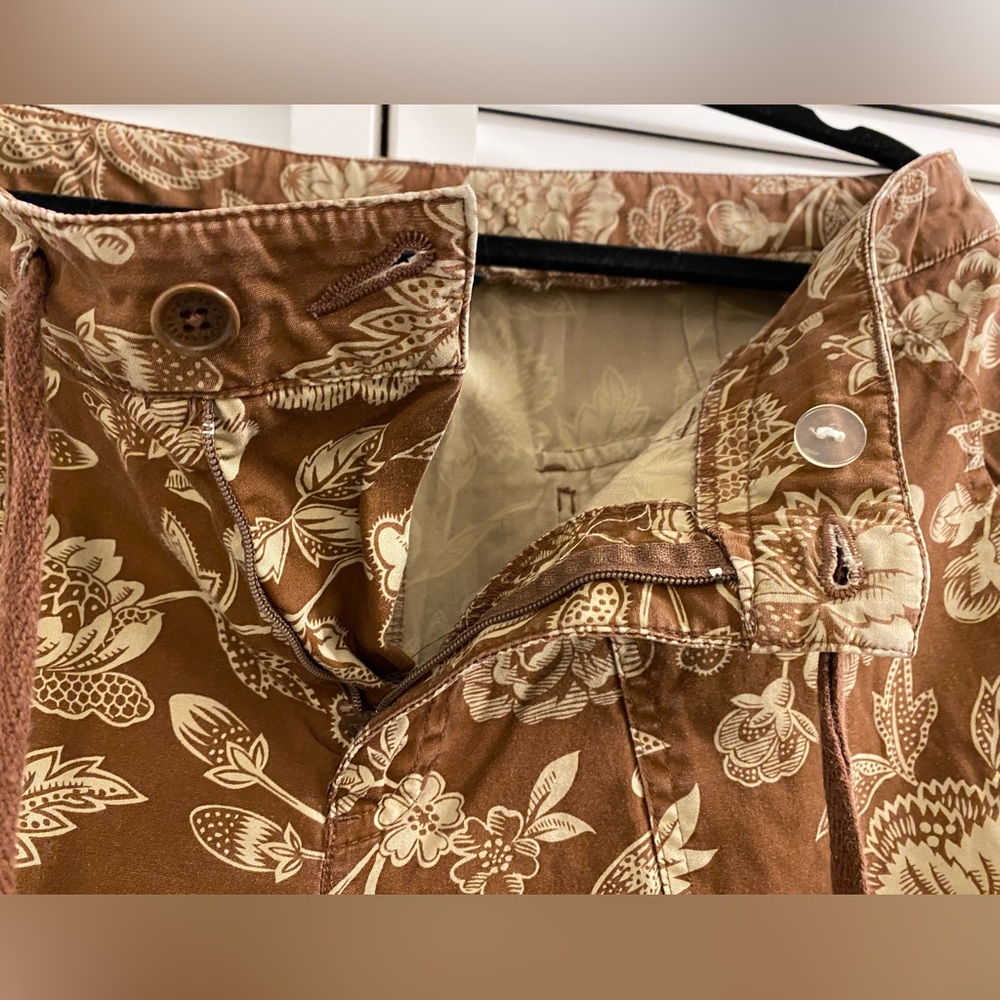 RALPH Ralph lauren - Cargo capri pants - size 12 - floral pattern - Picture 4 of 5